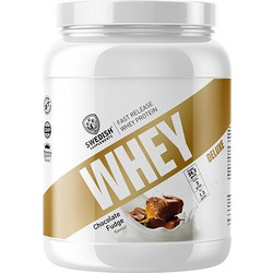Swedish Supplements Whey Deluxe Chocolate Fudge Πρωτεΐνη Ορού Γάλακτος Γράμμωσης 920gr