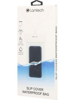 Αδιάβροχη Θήκη Lamtech (LAM112860) έως 7.2" - Λευκό LAM112860