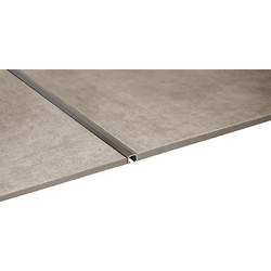 Διακοσμιτικό προφίλ πλακιδίων Bright Silver XQ-1080 KARAG 1,0x0,8x250cm