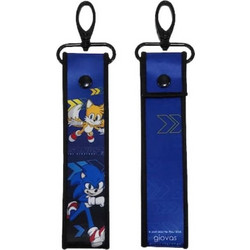 Μπρελόκ Υφασμάτινο Gim Lanyard Sonic Μπλε 1 τεμάχιο