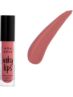 Mon Reve Inky Lips Kiss Proof 02 Long Lasting Matte Liquid Κραγιόν 4ml