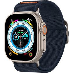 Spigen Lite Fit Ultra Λουράκι Υφασμάτινο Navy Blue (Apple Watch 42 / 44 / 45 / 49mm)