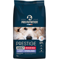 Pro-Nutrition Flatazor Prestige Adult Medium & Maxi Light & Sterilised with Meat 3kg