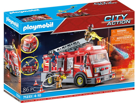 Playmobil City Action Όχημα Πυροσβεστικής για 4-10 Ετών 71233