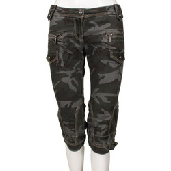 Datch Γυναικεία Βερμούδα Chino Ψηλόμεση Ανθρακί 49W4443-485