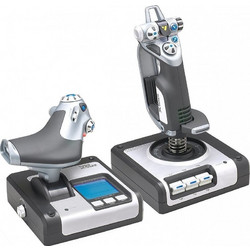Logitech G Saitek X52 Flight Control System Black / Silver