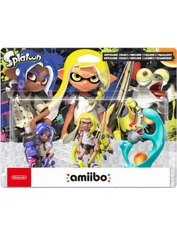 Nintendo Amiibo Splatoon 3 Pack (Octoling & Inkling & Smallfry)