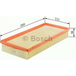Bosch Φίλτρο Αέρα Αυτοκινήτου UniversalΚωδικός: F026400144
