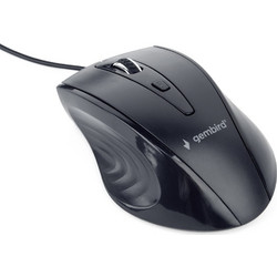 Gembird MUS-4B-02 Ενσύρματο Ποντίκι Black