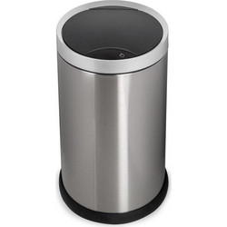 ΔΟΧΕΙΟ ΑΠΟΡΙΜΜΑΤΩΝ ΜΕ ΦΩΤΟΚΥΤΤΑΡΟ NO TOUCH 20L EMUCA 8200965 Φ-25X42CM ΑΝΟΞΕΙΔΩΤΟΣ