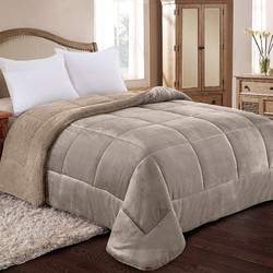 Adam Home Κουβερτοπάπλωμα Μονό 160x240 805 Taupe