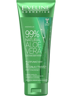 Eveline 99% Natural Aloe Vera Fce & Ενυδατικό Gel Σώματος 250ml