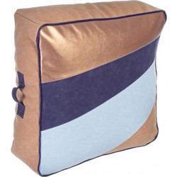 Bizzotto Sunset Πουφ/Μαξιλάρα Pu Με 3 Χρώματα 60x60x30