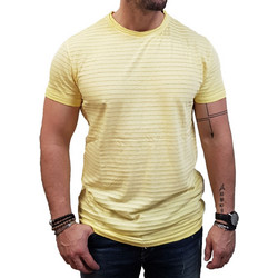 Marcus- 28-200385(3001) - Milo O - Lt. Yellow - Slim Fit - ΜΠΛΟΥΖΑ - yellow
