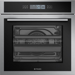 Pyramis 731075 TC Inox Φούρνος Ηλεκτρικός Άνω Πάγκου 73lt 59.5cm