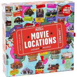Puzzle Professor Puzzle Movie Locations 1000 Κομμάτια