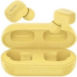 Awei T13 Pro Ακουστικά Bluetooth In Ear Ανθεκτικά στο Νερό Yellow