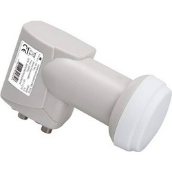 Triax TRIAX THQT 002 Univ. Quattro LNB H Gain, RAL 7035