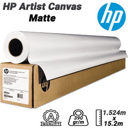 HP Χαρτί καμβά 152.4cm x 15.2m 390gr/m Matte
