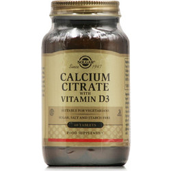 Solgar Calcium Citrate 250mg 60 Ταμπλέτες