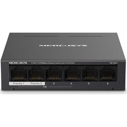 Mercusys MS106LP V1 Unmanaged L2 Switch με 6 Θύρες Ethernet 1Gbps