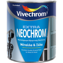 Vivechrom Βερνικόχρωμα Neochrom Extra 3 Μπλε Εξωτικό Gloss 0.375lt