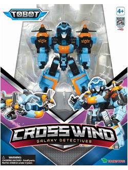 Just Toys Tobot Galaxy Detectives Crosswind Φιγούρα Δράσης για 4+ Ετών 301118