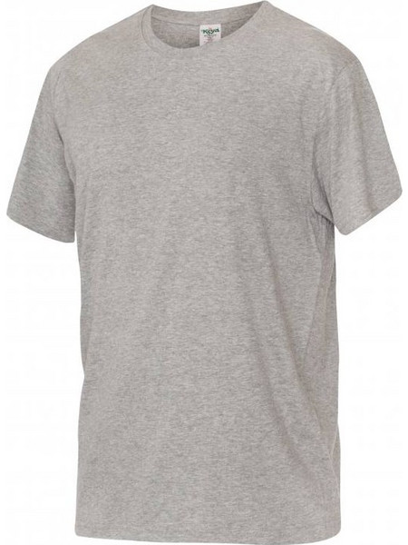 Μπλουζάκι T-shirt γκρι 85% βαμβακερό 15% βισκόζη FUJI - KEYA
