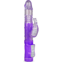 EasyToys Thrusting Rabbit Δονητής Rabbit 25cm Μωβ