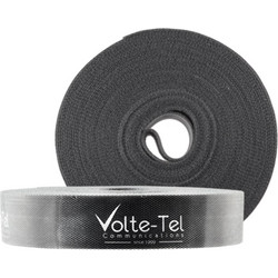 VOLTE-TEL VELCRO CABLE MANAGEMENT 25x1.2mm 10m GREY