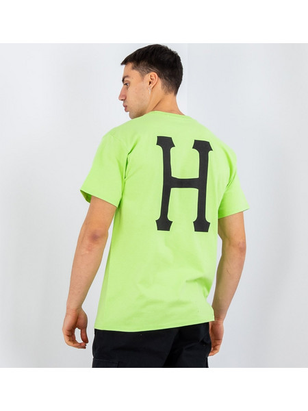 Huf Essentials Classic H T-Shirt (TS01048-lime)