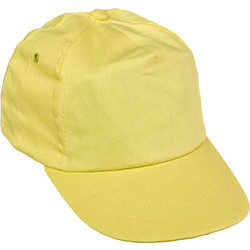 LEO YELLOW Καπέλο μπέιζμπολ 100% βαμβάκι