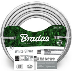 Bradas White Silver Λάστιχο Ποτίσματος 3/4" 50m