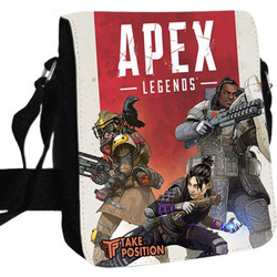 Μεσαίο Τσαντάκι ώμου Unisex Apex, Takeposition 26ύψος x 25πλάτος cm, Μαύρο, 984-4534