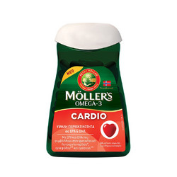 Moller's Omega-3 Cardio Ιχθυέλαιο 60 Κάψουλες