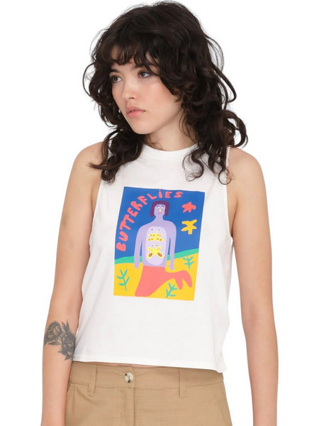 VOLCOM W FA ARTHUR LONGO TANK TEE - B4512407-SWH MULTI
