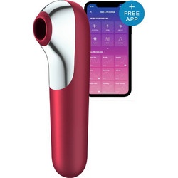 Satisfyer Dual Love Κλειτοριδικός Δονητής Κόκκινος
