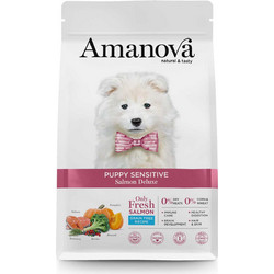 Amanova Puppy Sensitive Deluxe Grain Free with Fresh Salmon 2kg
