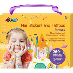 Avenir Nail Sticker & Tattoos Princess Παιδικά Αυτοκόλλητα & Προσωρινά Τατουάζ 3+ Years 1 Τεμάχιο, Κωδ 60752