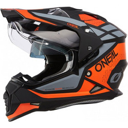 Oneal Sierra-R V.24 Orange / Black / Grey Κράνος Μηχανής On / Off