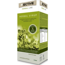 Ambitas F/Ective Herbal Φυτικό Σιρόπι για Ξηρό Βήχα και Ερεθισμένο Λαιμό για Ενήλικες 150ml