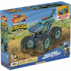 Mattel Hot Wheels Mega Bloks Mega Constract Mega Wrex Monster Truck HDJ95/GVM14