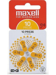Maxell Zinc Air 10 6τμχ