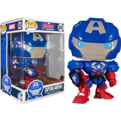 Funko Pop! Marvel Avengers Mech Strike 841 Captain America Special Edition