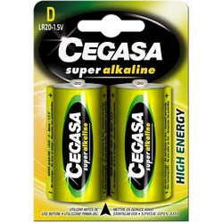 Cegasa Super Alkaline D 2τμχ
