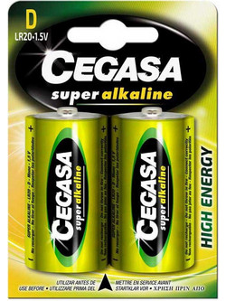 Cegasa Super Alkaline D 2τμχ