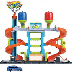 Mattel Hot Wheels Mega Πλυντήριο Χρωμοκεραυνών HDP05