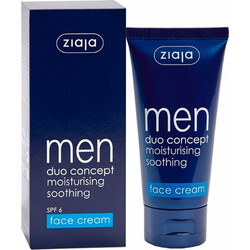 Ziaja Men Moisturising Soothing Face Cream SPF6 50ml