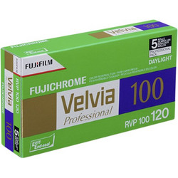 Fujifilm Slide Velvia 100 120mm 1x5τμχ