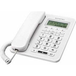 Alcatel Temporis 50 Ενσύρματο Τηλέφωνο Λευκό